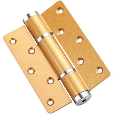 ENLENK Charnières Hydrauliques Invisibles Pour Portes, Charnières À Fermeture Automatique Silencieuse, Charnières Amortissantes En Alliage D'Aluminium, Couleur Or, 132 95 Mm - Publicité ENLENK Charnières Hydrauliques Invisibles Pour Portes, Charnières À Fermeture Automatique Silencieuse, Charnières Amortissantes En Alliage D'Aluminium, Couleur Or, 132 95 Mm - Publicité