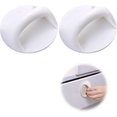Generic 2 Pc Poignée De Porte Blanche Abs Poignée En Plastique For Portes Et Fenêtres Ménage Ventouse Poignée Placards Tiroirs Bâton Poignée De Porte - Publicité Generic 2 Pc Poignée De Porte Blanche Abs Poignée En Plastique For Portes Et Fenêtres Ménage Ventouse Poignée Placards Tiroirs Bâton Poignée De Porte - Publicité