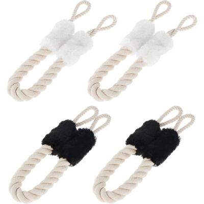 OEM Lot De 4 Butées De Porte En Corde Pour Protéger Les Poignées De Porte Et De Fenêtre - Publicité OEM Lot De 4 Butées De Porte En Corde Pour Protéger Les Poignées De Porte Et De Fenêtre - Publicité