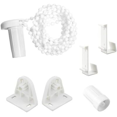 ENLENK 17mm Fixation Pour Store Enrouleur, Kit De Réparation De Blindage De Rouleau, Réparation De Chaîne De Poulie Latérale Blanc Support De Stores Enrouleurs Pour Bureau Et Famille, Blanc - Publicité ENLENK 17mm Fixation Pour Store Enrouleur, Kit De Réparation De Blindage De Rouleau, Réparation De Chaîne De Poulie Latérale Blanc Support De Stores Enrouleurs Pour Bureau Et Famille, Blanc - Publicité