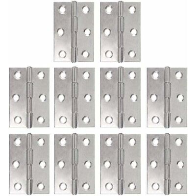OEM Lot De 10 Charnières Inox Charnière Piano Charnières Pliantes Bandeau De Charnière De Porte De Meuble Charnière 48 Mm Avec 6 Trous De Fixation Connecteurs Pour Jardinières Modélisme-crezuo - Publicité OEM Lot De 10 Charnières Inox Charnière Piano Charnières Pliantes Bandeau De Charnière De Porte De Meuble Charnière 48 Mm Avec 6 Trous De Fixation Connecteurs Pour Jardinières Modélisme-crezuo - Publicité