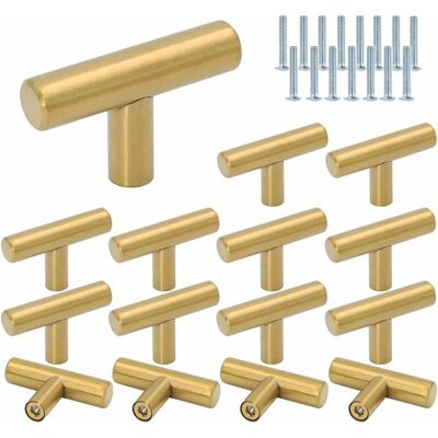 MOXIE 15 X Ø12 Mm Boutons De Tiroir Length 50mm T- Bar Bâton Poignée De Cuisine Meuble Porte D'Armoire En Acier Inoxydable,poignées De Meuble À Trou Unique Et Boutons,barre En T Poignée De Placard De Cuisin - Publicité MOXIE 15 X Ø12 Mm Boutons De Tiroir Length 50mm T- Bar Bâton Poignée De Cuisine Meuble Porte D'Armoire En Acier Inoxydable,poignées De Meuble À Trou Unique Et Boutons,barre En T Poignée De Placard De Cuisin - Publicité