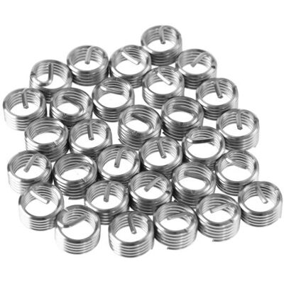 ABYSSE Inserts Filetés Hélicoïdaux En Fil Enroulé M14 En Acier Inoxydable Ss304 (m1421 D, 30 Pièces) - Publicité ABYSSE Inserts Filetés Hélicoïdaux En Fil Enroulé M14 En Acier Inoxydable Ss304 (m1421 D, 30 Pièces) - Publicité