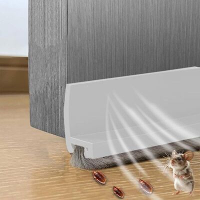 IRISFR Joint De Porte, Boudins De Portes Et Isolation, Bande D'Étanchéité De Fond De Porte Maison Auto - Adhésif Anti - Insectes Anti - Poussière Insonorisé Porte De Chambre À Coucher En Silicone (blanc) - Publicité IRISFR Joint De Porte, Boudins De Portes Et Isolation, Bande D'Étanchéité De Fond De Porte Maison Auto - Adhésif Anti - Insectes Anti - Poussière Insonorisé Porte De Chambre À Coucher En Silicone (blanc) - Publicité