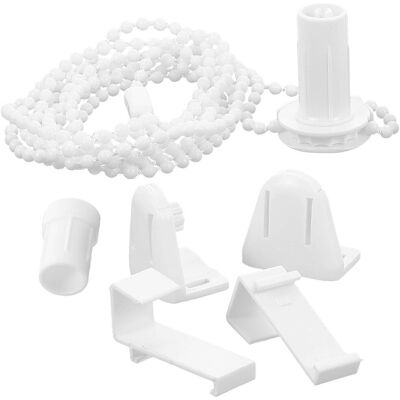 LISATR Ensemble D'Accessoires Pour Stores Enrouleurs À Monter Soi-même, Pièces Détachées Pour Volets Roulants, Fixations Pour Stores Enrouleurs-3.50x3.50x2.00cm-white - Publicité LISATR Ensemble D'Accessoires Pour Stores Enrouleurs À Monter Soi-même, Pièces Détachées Pour Volets Roulants, Fixations Pour Stores Enrouleurs-3.50x3.50x2.00cm-white - Publicité