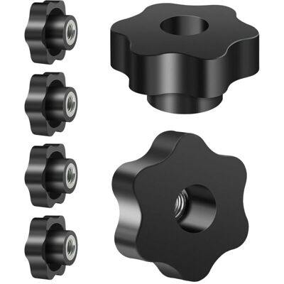 OEM 6 Pièces Ecrou À Poignée En Étoile M12 50mm Extérieur Diamètre Molette Papillon Vis Moletés Filetage Moleté Bouton De Serrage Pour Machines-dou - Publicité OEM 6 Pièces Ecrou À Poignée En Étoile M12 50mm Extérieur Diamètre Molette Papillon Vis Moletés Filetage Moleté Bouton De Serrage Pour Machines-dou - Publicité