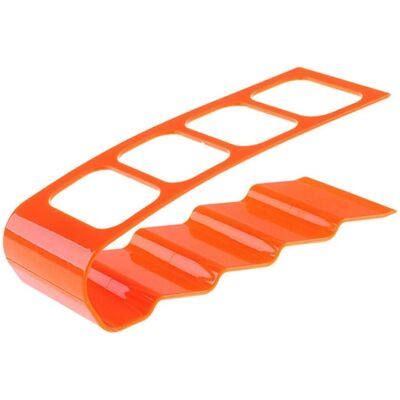 YUDO Rangement Pour Télécommandes À 4 Compartiments, Design Simple, Idéal Pour Ranger Les Télécommandes Tv Sur Une Table Basse.-orange - Publicité YUDO Rangement Pour Télécommandes À 4 Compartiments, Design Simple, Idéal Pour Ranger Les Télécommandes Tv Sur Une Table Basse.-orange - Publicité