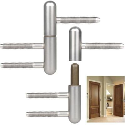 ABYSSE Charnières De Rénovation Silencieuses Pour Portes Bois – 2 Pièces – Métal Durable Avec Revêtement Antirouille – Montage Facile À Visser - Publicité ABYSSE Charnières De Rénovation Silencieuses Pour Portes Bois – 2 Pièces – Métal Durable Avec Revêtement Antirouille – Montage Facile À Visser - Publicité