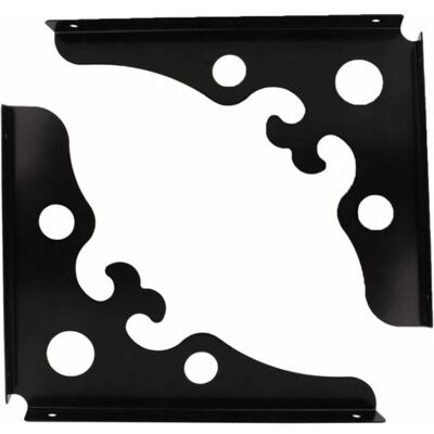 ABYSSE 2 Pcs Support Étagère pour Montage Murale Fixation En Forme De L Équerres Étagère De Fixation Murale Supports Triangulaires De 90 Degrés En Métal Support D'Angle brace,noir(225mm285mm) - Publicité ABYSSE 2 Pcs Support Étagère pour Montage Murale Fixation En Forme De L Équerres Étagère De Fixation Murale Supports Triangulaires De 90 Degrés En Métal Support D'Angle brace,noir(225mm285mm) - Publicité