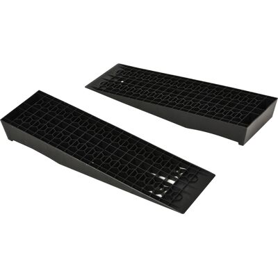 MRTRS Ensemble De 2 Rampes, Rampe De Seuil, Rampe De Trottoir, Rampes En Caoutchouc, Capacité De Charge De 3 Tonnes, Plastique, Noir - Publicité MRTRS Ensemble De 2 Rampes, Rampe De Seuil, Rampe De Trottoir, Rampes En Caoutchouc, Capacité De Charge De 3 Tonnes, Plastique, Noir - Publicité
