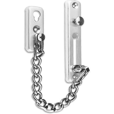 YUDO Chaîne De Sécurité Pour Porte Sl, Verrou De Porte En Acier Inoxydable Moulé, Protection Anti-rayures, Vis Incluses, Pour Portes Intérieures D'Hôtels Et De Maisons. Publicité YUDO Chaîne De Sécurité Pour Porte Sl, Verrou De Porte En Acier Inoxydable Moulé, Protection Anti-rayures, Vis Incluses, Pour Portes Intérieures D'Hôtels Et De Maisons. Publicité