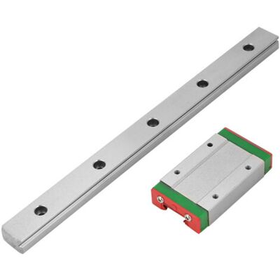 ABYSSE Rail De Guidage Linéaire Lml15h, Longueur 200 Mm, Avec 1 Bloc Coulissant D'Extension. Publicité ABYSSE Rail De Guidage Linéaire Lml15h, Longueur 200 Mm, Avec 1 Bloc Coulissant D'Extension. Publicité