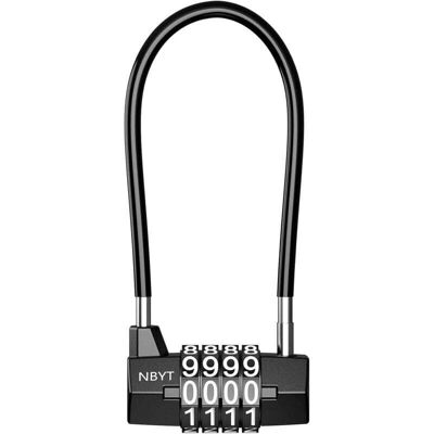 PELTOR Cadenas À Combinaison, Cadenas À Anse Longue, Serrure À Combinaison À 4 Chiffres, Petit Numero Cadenas Code Résistant Aux Intempéries, Cadenas De Câble De Bagage Pour Gymnase, Garage - Publicité PELTOR Cadenas À Combinaison, Cadenas À Anse Longue, Serrure À Combinaison À 4 Chiffres, Petit Numero Cadenas Code Résistant Aux Intempéries, Cadenas De Câble De Bagage Pour Gymnase, Garage - Publicité