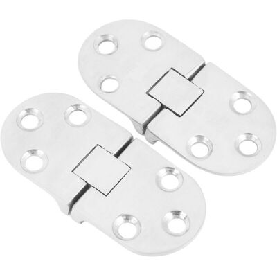 OEM Charnières Marine En Acier Inoxydable 316 - Lot De 2 - Pour Porte/fenêtre De Bateau & Camping-car - Résistance Maximale,66x30mm - Publicité OEM Charnières Marine En Acier Inoxydable 316 - Lot De 2 - Pour Porte/fenêtre De Bateau & Camping-car - Résistance Maximale,66x30mm - Publicité