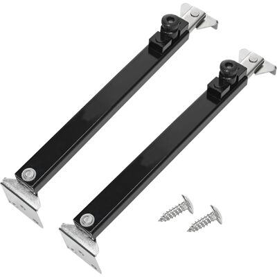 JILLIOPER Lot De 2 Supports De Fenêtre À Battant, 321 Mm, Charnières De Fenêtre Télescopiques Réglables En Acier Inoxydable Avec Vis Pour Maison, Caravane - Publicité JILLIOPER Lot De 2 Supports De Fenêtre À Battant, 321 Mm, Charnières De Fenêtre Télescopiques Réglables En Acier Inoxydable Avec Vis Pour Maison, Caravane - Publicité