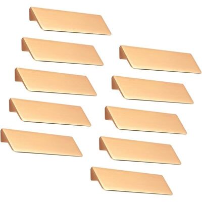 MOXIE 10 Pièces 128mm Entraxe Boutons De Portes Cuisine Armoire Porte Poignées Placard Tiroir Chambre Meubles Tirer, Alliage D'Aluminium, Avec Des Vis, Or - Publicité MOXIE 10 Pièces 128mm Entraxe Boutons De Portes Cuisine Armoire Porte Poignées Placard Tiroir Chambre Meubles Tirer, Alliage D'Aluminium, Avec Des Vis, Or - Publicité