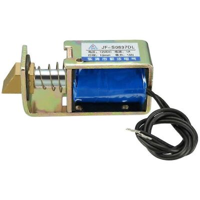 ZEVE Électroaimant Cc 6v 12v 24v Type Push-pull Course 10mm Aimants Solénoïdes-dc12v- - Publicité ZEVE Électroaimant Cc 6v 12v 24v Type Push-pull Course 10mm Aimants Solénoïdes-dc12v- - Publicité