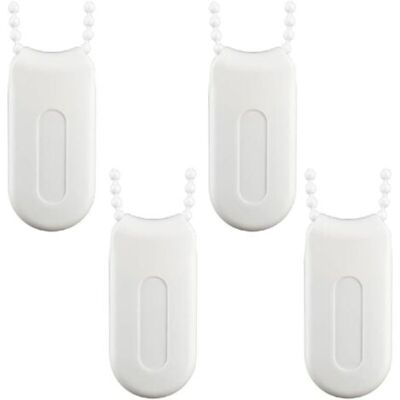 OEM Royaluxe-poids De Cordon De Rideau 4 Pièces En Plastique Blanc Accessoires De Stores Poignées De Stores Cordon Poids De Cordon Remplacement Chaîne De Poids De Stores Pour Dispositif De Stores À Enroul - Publicité OEM Royaluxe-poids De Cordon De Rideau 4 Pièces En Plastique Blanc Accessoires De Stores Poignées De Stores Cordon Poids De Cordon Remplacement Chaîne De Poids De Stores Pour Dispositif De Stores À Enroul - Publicité