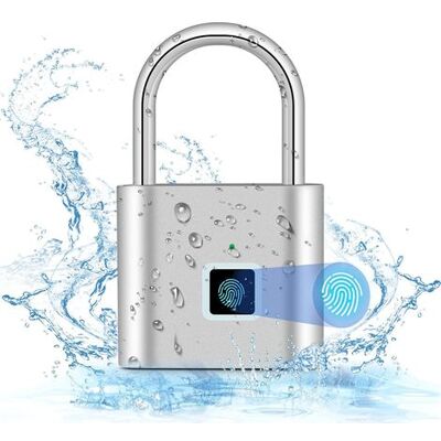 ABYSSE Cadenas Biométrique Haute Sécurité, Étanche, Avec Fonction De Chargement Usb, Pour Casiers De Salle De Sport, Bagages Et Coffres-forts. Publicité ABYSSE Cadenas Biométrique Haute Sécurité, Étanche, Avec Fonction De Chargement Usb, Pour Casiers De Salle De Sport, Bagages Et Coffres-forts. Publicité