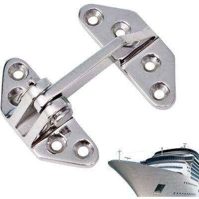 ABYSSE Charnière En Acier Inoxydable Support De Qualité Marine, Design Papillon, Charnières Robustes, Pour Bateau, Armoire, Portail Extérieur, Abri De Jardin - Publicité ABYSSE Charnière En Acier Inoxydable Support De Qualité Marine, Design Papillon, Charnières Robustes, Pour Bateau, Armoire, Portail Extérieur, Abri De Jardin - Publicité