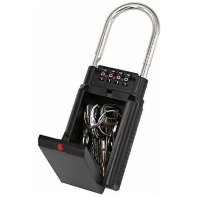 ABYSSE Boite A Cadenas Pour Clef, Boite À Clés À Code, Coffre Combinaison De Stockage, Rangement Sécurisé Pour Les Clés Select Access, Convenir À Ami Et Parents Agés - Publicité ABYSSE Boite A Cadenas Pour Clef, Boite À Clés À Code, Coffre Combinaison De Stockage, Rangement Sécurisé Pour Les Clés Select Access, Convenir À Ami Et Parents Agés - Publicité