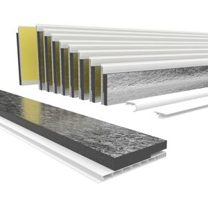 HEXIM Trappe de Révision en Plastique, Profil de Montage, et