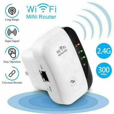 OEM Amplificateur Wifi Repeteur Booster De Signal Sans Fil Wifi Extender 300m Wlan - Publicité OEM Amplificateur Wifi Repeteur Booster De Signal Sans Fil Wifi Extender 300m Wlan - Publicité
