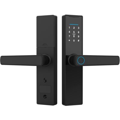 OEM Serrure Connectée Wifi, 5 Modes Déverrouillage, Empreinte Digitale, Mot De Passe, Carte, Clé (38-55 Mm) - Publicité OEM Serrure Connectée Wifi, 5 Modes Déverrouillage, Empreinte Digitale, Mot De Passe, Carte, Clé (38-55 Mm) - Publicité