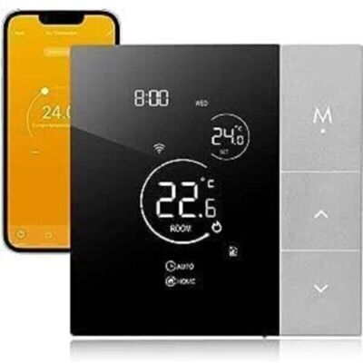 OEM Thermostat Chauffau Sol Wifi Intelligent, Compatible Tuya/google Home/alexa, Avec Capteurs Externes 16a Tgp508wifi-ep - Publicité OEM Thermostat Chauffau Sol Wifi Intelligent, Compatible Tuya/google Home/alexa, Avec Capteurs Externes 16a Tgp508wifi-ep - Publicité