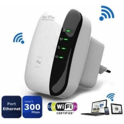 OEM Amplificateur Wifi Repeteur Booster De Signal Sans Fil Wifi Extender 300m Wlan - Publicité OEM Amplificateur Wifi Repeteur Booster De Signal Sans Fil Wifi Extender 300m Wlan - Publicité