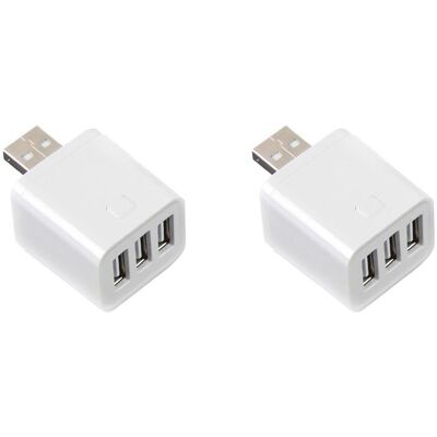 OEM 2x Adaptateur Usb Wifi Intelligent Tuya 5 V Adaptateur D'Alimentation Usb Contrle De La Vie Intelligente Pour Alexa Yandex Alice 3 Usb - Publicité OEM 2x Adaptateur Usb Wifi Intelligent Tuya 5 V Adaptateur D'Alimentation Usb Contrle De La Vie Intelligente Pour Alexa Yandex Alice 3 Usb - Publicité