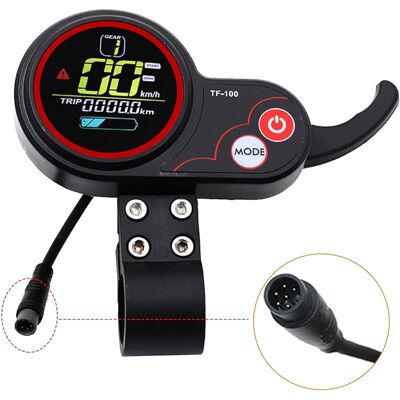 SANS MARQUE 6 Pin Panneau Affichage Scooter Électrique 48v Tf‑100, Écran Lcd Instrument Communication, Accessoire Modification Indicateur Contrôleur, Kit Tableau De Bord Pour Kugoo Planche À Roulette M4/m4 Pro - Publicité SANS MARQUE 6 Pin Panneau Affichage Scooter Électrique 48v Tf‑100, Écran Lcd Instrument Communication, Accessoire Modification Indicateur Contrôleur, Kit Tableau De Bord Pour Kugoo Planche À Roulette M4/m4 Pro - Publicité