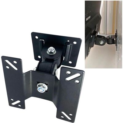 OEM Support Mural Pour Moniteur, Compatible Avec Les Moniteurs Pc Et Tv De 14 À 27 Pouces, Réglable. Publicité OEM Support Mural Pour Moniteur, Compatible Avec Les Moniteurs Pc Et Tv De 14 À 27 Pouces, Réglable. Publicité