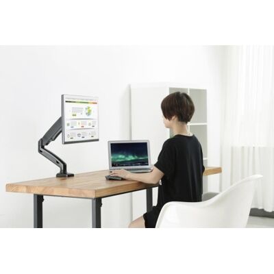 OEM Bras De Support Pour Écran Unique Up Up Premium 17-32 Pouces, Vesa 75x75, 100x100, Noir Mat - Publicité OEM Bras De Support Pour Écran Unique Up Up Premium 17-32 Pouces, Vesa 75x75, 100x100, Noir Mat - Publicité
