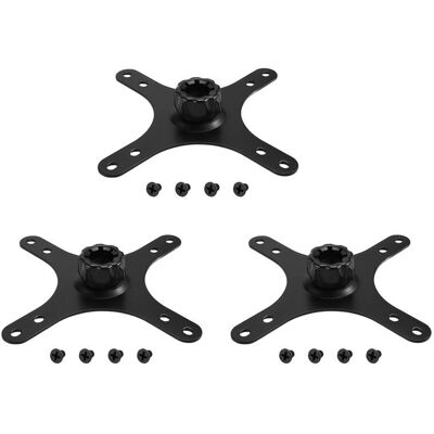 OEM Plaque De Support Pour 3 Adaptateurs De Support De Moniteur Portable, Rotule De 17 Mm Vers 100 X 100 Mm/75 X 75 Mm, Bras De Montage Mural. Publicité OEM Plaque De Support Pour 3 Adaptateurs De Support De Moniteur Portable, Rotule De 17 Mm Vers 100 X 100 Mm/75 X 75 Mm, Bras De Montage Mural. Publicité