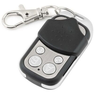 HEAT Télécommande Rf 433 Mhz, Interrupteur Universel Sans Fil À 4 Touches En Métal Pour Ev1527 (apprentissage) - Publicité HEAT Télécommande Rf 433 Mhz, Interrupteur Universel Sans Fil À 4 Touches En Métal Pour Ev1527 (apprentissage) - Publicité