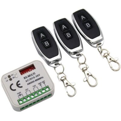 OEM 900m, 30v, Télécommande - Récepteur À Distance Pour Portail De Garage 433 868mhz 300-900mhz 9-30v Avec Télécommande - Publicité OEM 900m, 30v, Télécommande - Récepteur À Distance Pour Portail De Garage 433 868mhz 300-900mhz 9-30v Avec Télécommande - Publicité