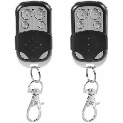 FORTUNEVILLE Duplicateur De Clonage À 4 Boutons, Universel 433 Mhz Noir Avec Porte-clés Pour Télécommande De Porte De Garage, Télécommande Radio Électrique - Publicité FORTUNEVILLE Duplicateur De Clonage À 4 Boutons, Universel 433 Mhz Noir Avec Porte-clés Pour Télécommande De Porte De Garage, Télécommande Radio Électrique - Publicité