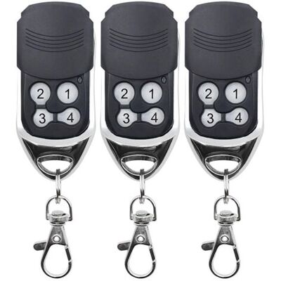 Barkbusters433mhz Telecommande Universelle Portail,telecommande Came Porte De Garage De Remplacement, Super Copie, Code Fixe, Code Roulant, Applicable À Télécommande Doorhan Came Motorlin,3pcs - Publicité Barkbusters433mhz Telecommande Universelle Portail,telecommande Came Porte De Garage De Remplacement, Super Copie, Code Fixe, Code Roulant, Applicable À Télécommande Doorhan Came Motorlin,3pcs - Publicité