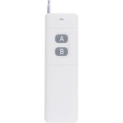 OEM 3000m Longue Portee Distance Haute Puissance 2ch Telecommande Portable Porte-cles Emetteur 2 Ch Rf 433 Mhz, Blanc 2 - Publicité OEM 3000m Longue Portee Distance Haute Puissance 2ch Telecommande Portable Porte-cles Emetteur 2 Ch Rf 433 Mhz, Blanc 2 - Publicité