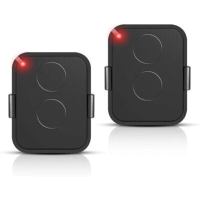 Vision Lot De 2 Télécommande Compatible Nice Era One2/on2e/on4e/on1e,433,92 Mhz Télécommande Porte De Garage,rolling Code,2 Canaux(noir) - Publicité Vision Lot De 2 Télécommande Compatible Nice Era One2/on2e/on4e/on1e,433,92 Mhz Télécommande Porte De Garage,rolling Code,2 Canaux(noir) - Publicité