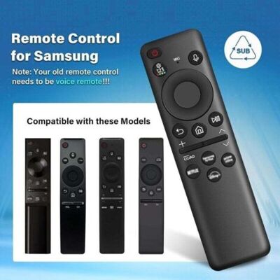 Nalookamic Bn59-01432a Télécommande De Remplacement Pour Samsung, Télécommande Vocale Universelle Solaire Pour Samsung Smart Tvs Avec 4 Touches De Raccourci - Publicité Nalookamic Bn59-01432a Télécommande De Remplacement Pour Samsung, Télécommande Vocale Universelle Solaire Pour Samsung Smart Tvs Avec 4 Touches De Raccourci - Publicité