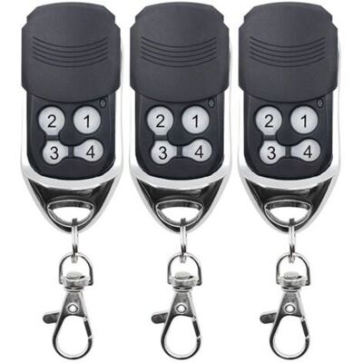 ABYSSE 433mhz Telecommande Universelle Portail,telecommande Came Porte De Garage De Remplacement, Super Copie, Code Fixe, Code Roulant, Applicable À Télécommande Doorhan Came Motorlin,3pcs - Publicité ABYSSE 433mhz Telecommande Universelle Portail,telecommande Came Porte De Garage De Remplacement, Super Copie, Code Fixe, Code Roulant, Applicable À Télécommande Doorhan Came Motorlin,3pcs - Publicité