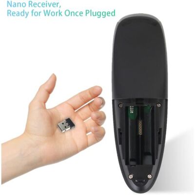 Nalookamic Télécommande Intelligente Voix Commandée G10s- - 2.4g Sans Fil + Bluetooth + Infrarouge, Télécommande Universelle Pour Tv, Box, Projeteur, Maison Connectée, Contrôle Vocal Et Sans Fil(2pcs) - Publicité Nalookamic Télécommande Intelligente Voix Commandée G10s- - 2.4g Sans Fil + Bluetooth + Infrarouge, Télécommande Universelle Pour Tv, Box, Projeteur, Maison Connectée, Contrôle Vocal Et Sans Fil(2pcs) - Publicité