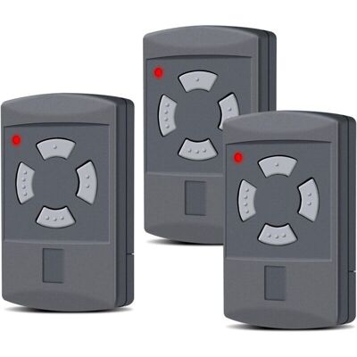 OEM Hörmann Lot De 3 Émetteurs Manuels De Remplacement Pour Porte De Garage Hörmann 40,685 Mhz 4 Canaux Compatibles Avec Hs2-40, Hs4-40, Hse2-40, Hse4-40, Hsm2-40, Hsm4-40, Bouton Gris - Publicité OEM Hörmann Lot De 3 Émetteurs Manuels De Remplacement Pour Porte De Garage Hörmann 40,685 Mhz 4 Canaux Compatibles Avec Hs2-40, Hs4-40, Hse2-40, Hse4-40, Hsm2-40, Hsm4-40, Bouton Gris - Publicité