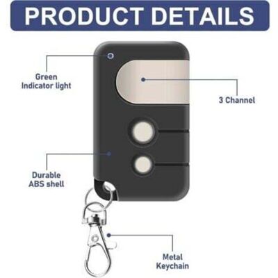 OEM 2 Télécommande D'Ouverture De Porte De Garcompatible Avec Chamberlain Motorlift Liftmaster Tx4runi,tx2rev,84335eml,84333e,94333e,4335eml 433,92mhz Télécommandes Pour Motorlift 500, 700, - Publicité OEM 2 Télécommande D'Ouverture De Porte De Garcompatible Avec Chamberlain Motorlift Liftmaster Tx4runi,tx2rev,84335eml,84333e,94333e,4335eml 433,92mhz Télécommandes Pour Motorlift 500, 700, - Publicité