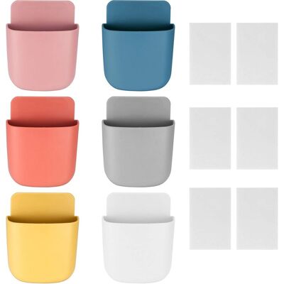 Vision 6 Pieces Rangement Telecommande Tv, Support De Telecommande Mural, Boîte Rangement Organisateur, Boîte De Rangement Pour Télécommande, Pour Maison, Bureau, Téléphone Portable - Publicité Vision 6 Pieces Rangement Telecommande Tv, Support De Telecommande Mural, Boîte Rangement Organisateur, Boîte De Rangement Pour Télécommande, Pour Maison, Bureau, Téléphone Portable - Publicité