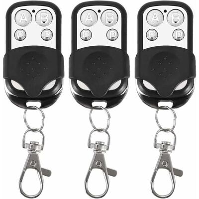OEM Lot De 3 Télécommandes Universelles Pour Portes Automatiques, Fréquence 315mhz, Code Fixe, 4 Boutons, Pour Jusqu'à 4 Portes.-crezuo - Publicité OEM Lot De 3 Télécommandes Universelles Pour Portes Automatiques, Fréquence 315mhz, Code Fixe, 4 Boutons, Pour Jusqu'à 4 Portes.-crezuo - Publicité