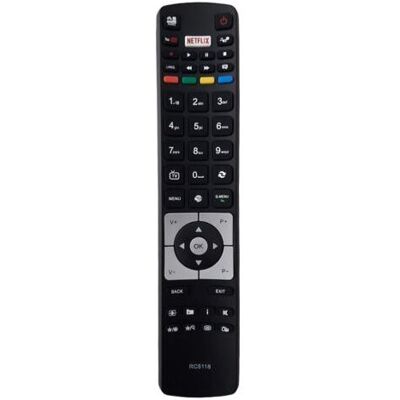 SCORPIO Rc5118 Télécommande De Remplacement Pour Hitachi Smart Tv Avec Clé Netflix - Publicité SCORPIO Rc5118 Télécommande De Remplacement Pour Hitachi Smart Tv Avec Clé Netflix - Publicité