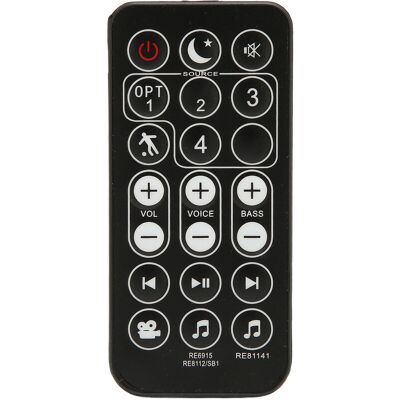 MOXIE Re6915 Télécommande De Remplacement Compatible Avec Le Système De Barre De Son Polk Re6915 1 Re8114 1 Re8112 1 Re69151 - Publicité MOXIE Re6915 Télécommande De Remplacement Compatible Avec Le Système De Barre De Son Polk Re6915 1 Re8114 1 Re8112 1 Re69151 - Publicité